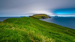 Las islas Faroe desde el final de Mykines