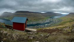 Klaksvik desde lo alto