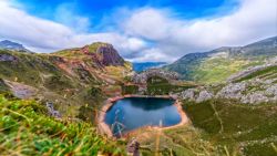 Lago de la Cueva en Somiedo