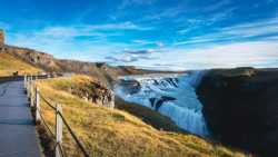 Gullfoss, una clásica del círculo de oro en Islandia