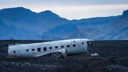 El avión abandonado, y lo que cuesta llegar hasta él