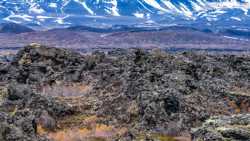 Tremendos los campos de lava de Dimmuborgir