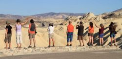 Dunas en Zabriskie Point, Death Valley