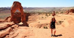 Paseando por el Delicate Arch