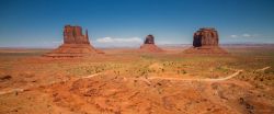 El clásico Monument Valley