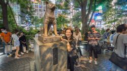 Perro Hachiko en Shibuya