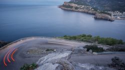 Anochecer en el puerto de Soller