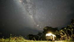 Noches estrelladas en los campamentos africanos